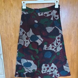 Anthropologie Multicolor A-Line Skirt